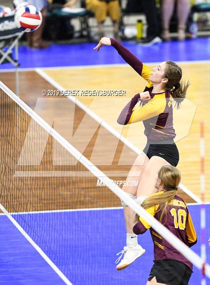 Thumbnail 2 in Eagle Ridge Academy vs Alamosa (CHSAA 3A Pool Play) photogallery.