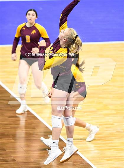 Thumbnail 1 in Eagle Ridge Academy vs Alamosa (CHSAA 3A Pool Play) photogallery.