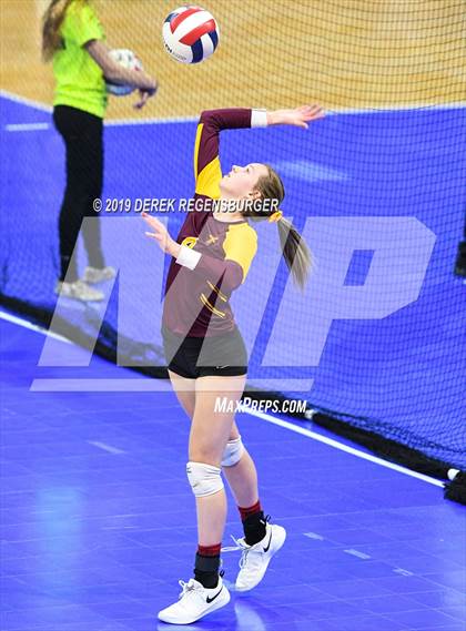 Thumbnail 3 in Eagle Ridge Academy vs Alamosa (CHSAA 3A Pool Play) photogallery.
