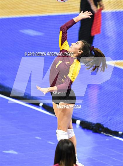 Thumbnail 3 in Eagle Ridge Academy vs Alamosa (CHSAA 3A Pool Play) photogallery.