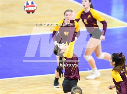 Thumbnail 2 in Eagle Ridge Academy vs Alamosa (CHSAA 3A Pool Play) photogallery.