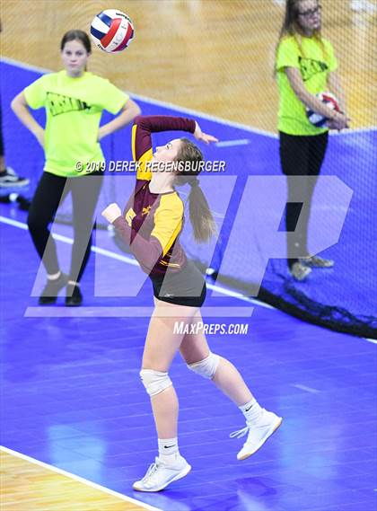 Thumbnail 2 in Eagle Ridge Academy vs Alamosa (CHSAA 3A Pool Play) photogallery.