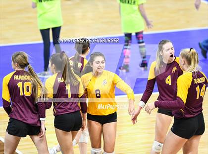 Thumbnail 2 in Eagle Ridge Academy vs Alamosa (CHSAA 3A Pool Play) photogallery.