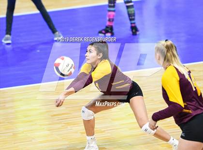 Thumbnail 3 in Eagle Ridge Academy vs Alamosa (CHSAA 3A Pool Play) photogallery.
