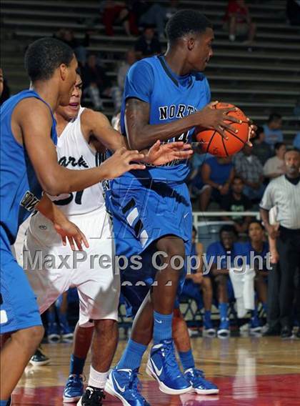 Thumbnail 1 in North Crowley vs. Clark (McDonald's Texas Invitational) photogallery.