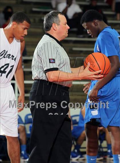 Thumbnail 1 in North Crowley vs. Clark (McDonald's Texas Invitational) photogallery.