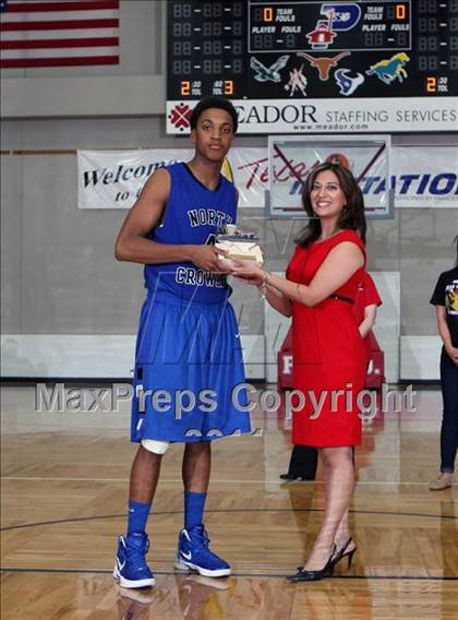 Thumbnail 2 in North Crowley vs. Clark (McDonald's Texas Invitational) photogallery.