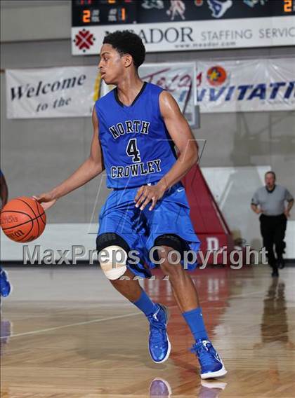 Thumbnail 2 in North Crowley vs. Clark (McDonald's Texas Invitational) photogallery.
