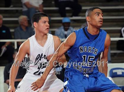 Thumbnail 3 in North Crowley vs. Clark (McDonald's Texas Invitational) photogallery.