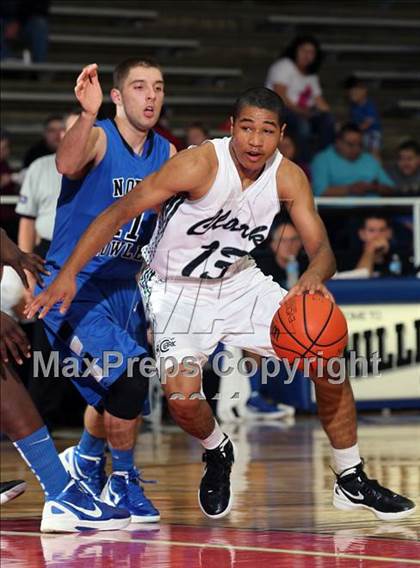 Thumbnail 2 in North Crowley vs. Clark (McDonald's Texas Invitational) photogallery.