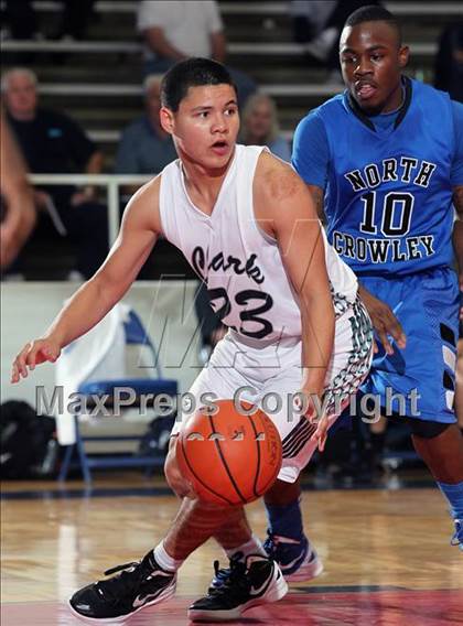 Thumbnail 3 in North Crowley vs. Clark (McDonald's Texas Invitational) photogallery.