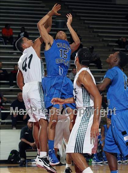 Thumbnail 2 in North Crowley vs. Clark (McDonald's Texas Invitational) photogallery.
