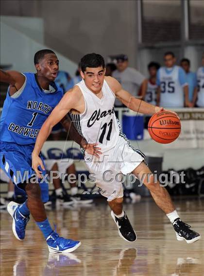 Thumbnail 3 in North Crowley vs. Clark (McDonald's Texas Invitational) photogallery.