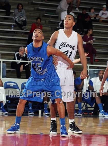 Thumbnail 1 in North Crowley vs. Clark (McDonald's Texas Invitational) photogallery.