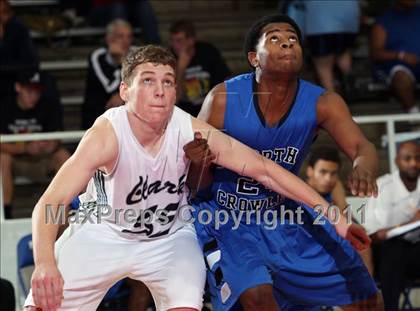 Thumbnail 1 in North Crowley vs. Clark (McDonald's Texas Invitational) photogallery.