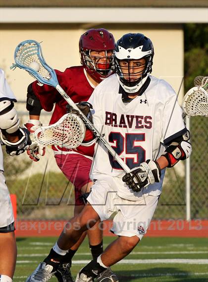 Thumbnail 3 in JV: Cardinal Newman @ Justin-Siena photogallery.