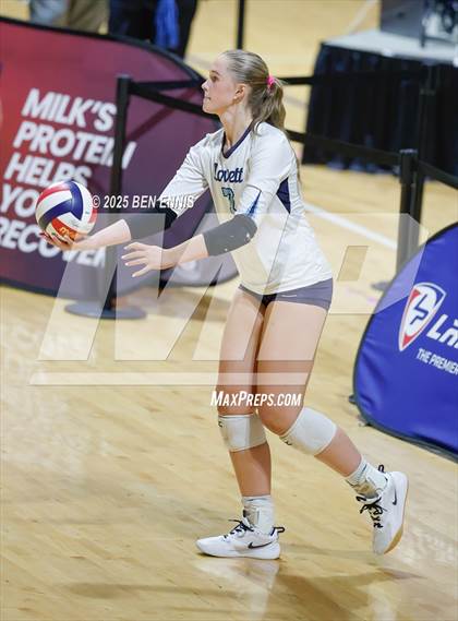 Thumbnail 3 in Hebron Christian vs. Lovett (GHSA Private State Final) photogallery.