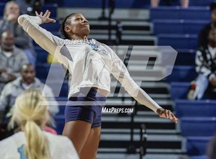Thumbnail 2 in Hebron Christian vs. Lovett (GHSA Private State Final) photogallery.