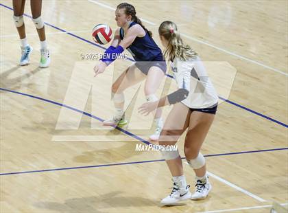 Thumbnail 3 in Hebron Christian vs. Lovett (GHSA Private State Final) photogallery.
