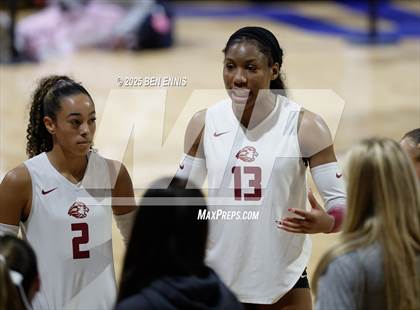 Thumbnail 3 in Hebron Christian vs. Lovett (GHSA Private State Championship) photogallery.