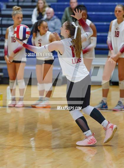 Thumbnail 2 in Hebron Christian vs. Lovett (GHSA Private State Final) photogallery.