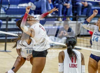 Thumbnail 3 in Hebron Christian vs. Lovett (GHSA Private State Final) photogallery.