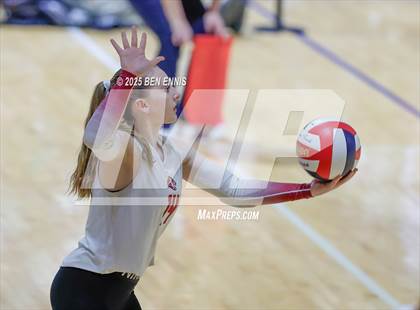 Thumbnail 2 in Hebron Christian vs. Lovett (GHSA Private State Final) photogallery.