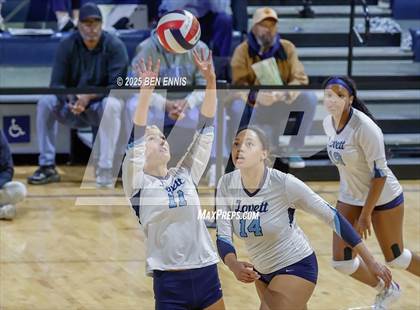 Thumbnail 2 in Hebron Christian vs. Lovett (GHSA Private State Championship) photogallery.