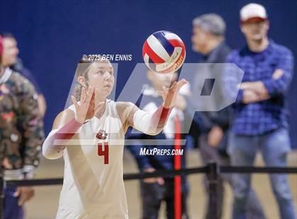 Thumbnail 3 in Hebron Christian vs. Lovett (GHSA Private State Final) photogallery.