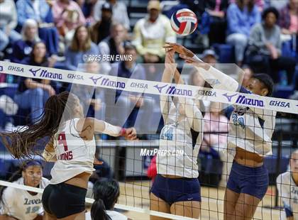 Thumbnail 2 in Hebron Christian vs. Lovett (GHSA Private State Final) photogallery.