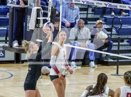 Thumbnail 1 in Hebron Christian vs. Lovett (GHSA Private State Final) photogallery.