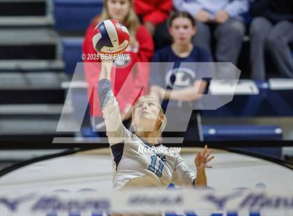 Thumbnail 3 in Hebron Christian vs. Lovett (GHSA Private State Final) photogallery.