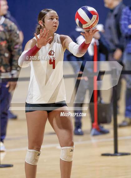 Thumbnail 3 in Hebron Christian vs. Lovett (GHSA Private State Final) photogallery.