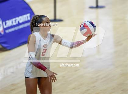 Thumbnail 1 in Hebron Christian vs. Lovett (GHSA Private State Final) photogallery.