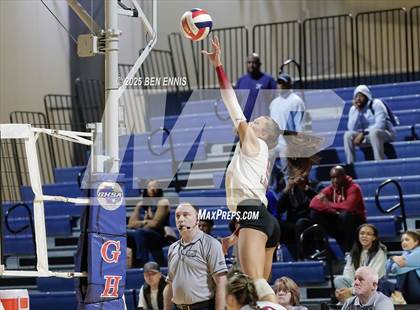 Thumbnail 2 in Hebron Christian vs. Lovett (GHSA Private State Championship) photogallery.