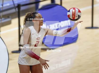 Thumbnail 1 in Hebron Christian vs. Lovett (GHSA Private State Final) photogallery.