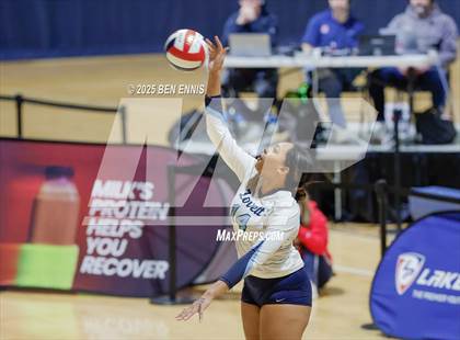 Thumbnail 2 in Hebron Christian vs. Lovett (GHSA Private State Championship) photogallery.