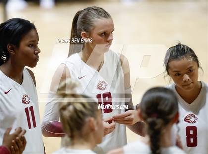 Thumbnail 2 in Hebron Christian vs. Lovett (GHSA Private State Championship) photogallery.