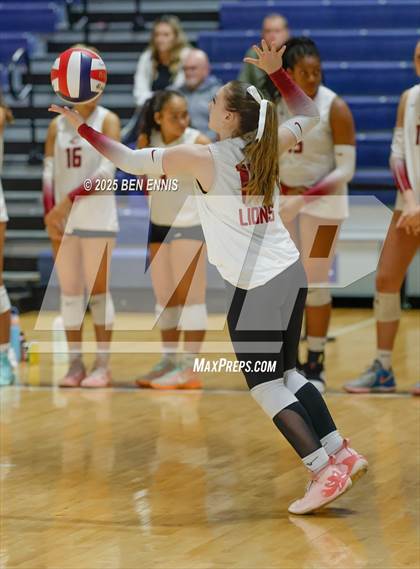 Thumbnail 2 in Hebron Christian vs. Lovett (GHSA Private State Final) photogallery.