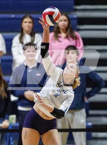 Thumbnail 3 in Hebron Christian vs. Lovett (GHSA Private State Final) photogallery.