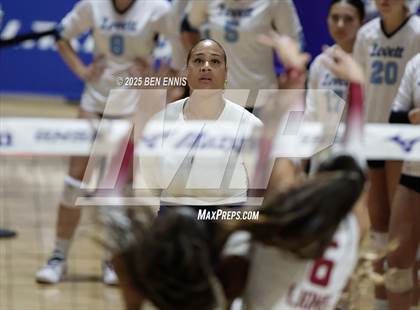 Thumbnail 1 in Hebron Christian vs. Lovett (GHSA Private State Championship) photogallery.