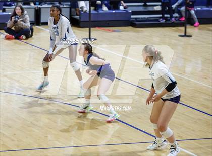 Thumbnail 1 in Hebron Christian vs. Lovett (GHSA Private State Championship) photogallery.