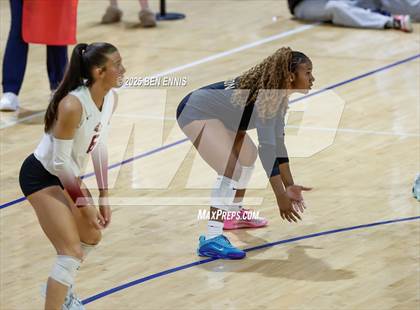 Thumbnail 2 in Hebron Christian vs. Lovett (GHSA Private State Championship) photogallery.