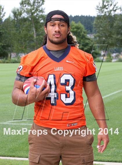 Thumbnail 2 in Lakes (USA Football/MaxPreps Media Day Event) photogallery.