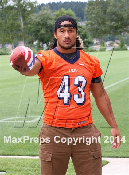 Thumbnail 1 in Lakes (USA Football/MaxPreps Media Day Event) photogallery.