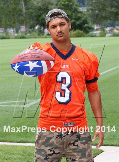 Thumbnail 1 in Lakes (USA Football/MaxPreps Media Day Event) photogallery.