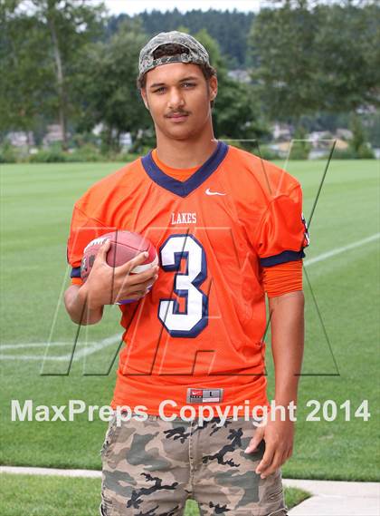 Thumbnail 2 in Lakes (USA Football/MaxPreps Media Day Event) photogallery.