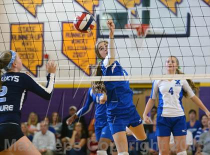Thumbnail 3 in Xavier College Prep vs. St. Lucy's (Durango Fall Classic) photogallery.
