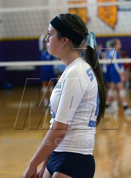 Thumbnail 2 in Xavier College Prep vs. St. Lucy's (Durango Fall Classic) photogallery.