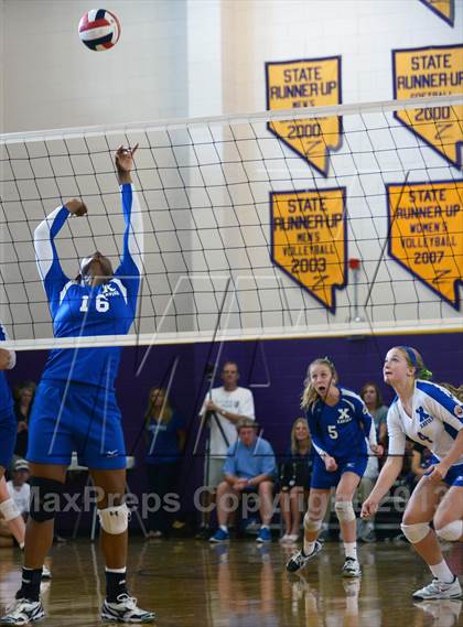 Thumbnail 2 in Xavier College Prep vs. St. Lucy's (Durango Fall Classic) photogallery.